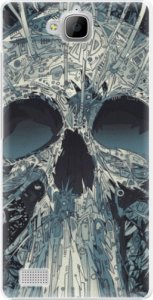 Plastové pouzdro iSaprio - Abstract Skull - Huawei Honor 3C