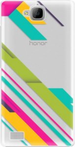 Plastové pouzdro iSaprio - Color Stripes 03 - Huawei Honor 3C