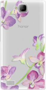 Plastové pouzdro iSaprio - Purple Orchid - Huawei Honor 3C