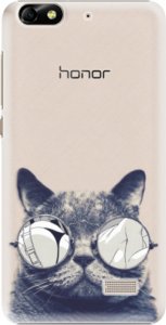 Plastové pouzdro iSaprio - Crazy Cat 01 - Huawei Honor 4C