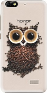Plastové pouzdro iSaprio - Owl And Coffee - Huawei Honor 4C