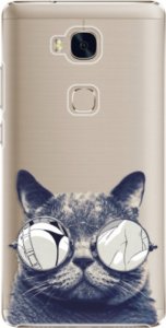 Plastové pouzdro iSaprio - Crazy Cat 01 - Huawei Honor 5X