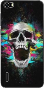 Plastové pouzdro iSaprio - Skull in Colors - Huawei Honor 6