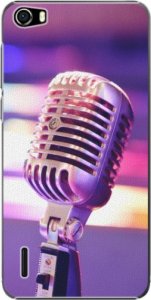 Plastové pouzdro iSaprio - Vintage Microphone - Huawei Honor 6