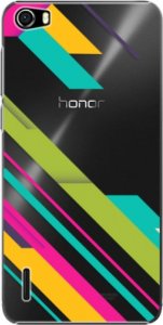 Plastové pouzdro iSaprio - Color Stripes 03 - Huawei Honor 6