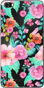 Plastové pouzdro iSaprio - Flower Pattern 01 - Huawei Honor 6