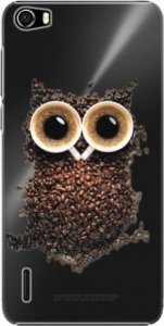 Plastové pouzdro iSaprio - Owl And Coffee - Huawei Honor 6