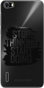 Plastové pouzdro iSaprio - Start Doing - black - Huawei Honor 6