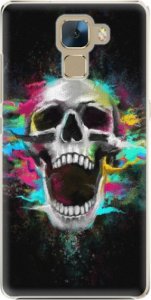 Plastové pouzdro iSaprio - Skull in Colors - Huawei Honor 7