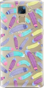 Plastové pouzdro iSaprio - Feather Pattern 01 - Huawei Honor 7