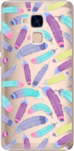 Plastové pouzdro iSaprio - Feather Pattern 01 - Huawei Honor 7 Lite