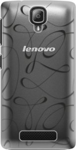 Plastové pouzdro iSaprio - Fancy - black - Lenovo A1000