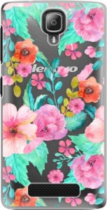 Plastové pouzdro iSaprio - Flower Pattern 01 - Lenovo A1000
