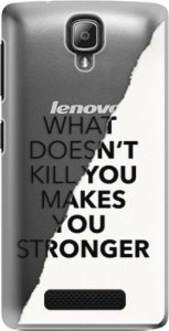 Plastové pouzdro iSaprio - Makes You Stronger - Lenovo A1000