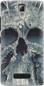 Plastové pouzdro iSaprio - Abstract Skull - Lenovo A2010