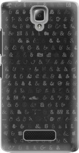 Plastové pouzdro iSaprio - Ampersand 01 - Lenovo A2010