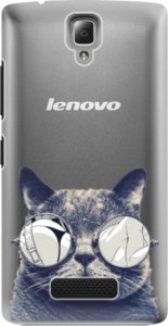 Plastové pouzdro iSaprio - Crazy Cat 01 - Lenovo A2010