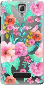 Plastové pouzdro iSaprio - Flower Pattern 01 - Lenovo A2010