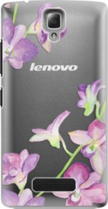 Plastové pouzdro iSaprio - Purple Orchid - Lenovo A2010