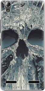 Plastové pouzdro iSaprio - Abstract Skull - Lenovo A6000 / K3