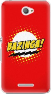 Plastové pouzdro iSaprio - Bazinga 01 - Sony Xperia E4
