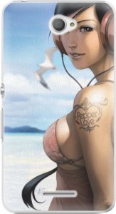 Plastové pouzdro iSaprio - Girl 02 - Sony Xperia E4
