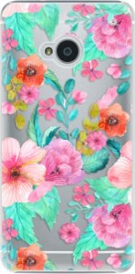 Plastové pouzdro iSaprio - Flower Pattern 01 - HTC One M7