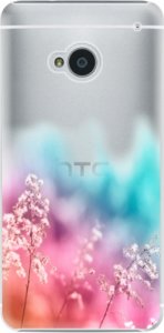 Plastové pouzdro iSaprio - Rainbow Grass - HTC One M7
