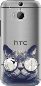 Plastové pouzdro iSaprio - Crazy Cat 01 - HTC One M8