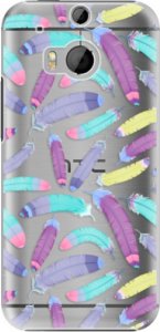Plastové pouzdro iSaprio - Feather Pattern 01 - HTC One M8