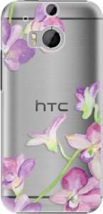 Plastové pouzdro iSaprio - Purple Orchid - HTC One M8