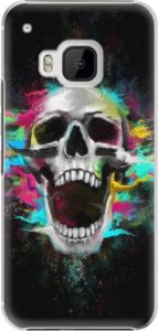 Plastové pouzdro iSaprio - Skull in Colors - HTC One M9