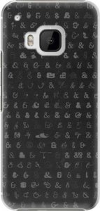 Plastové pouzdro iSaprio - Ampersand 01 - HTC One M9