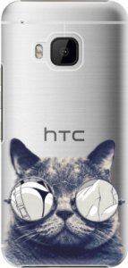 Plastové pouzdro iSaprio - Crazy Cat 01 - HTC One M9