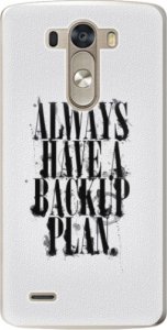 Plastové pouzdro iSaprio - Backup Plan - LG G3 (D855)