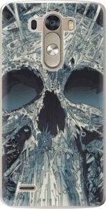 Plastové pouzdro iSaprio - Abstract Skull - LG G3 (D855)