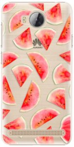 Plastové pouzdro iSaprio - Melon Pattern 02 - Huawei Y3 II