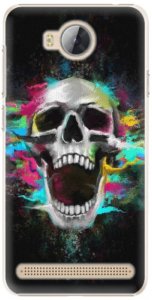 Plastové pouzdro iSaprio - Skull in Colors - Huawei Y3 II