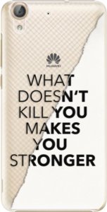 Plastové pouzdro iSaprio - Makes You Stronger - Huawei Y6 II