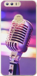 Plastové pouzdro iSaprio - Vintage Microphone - Huawei Honor 8