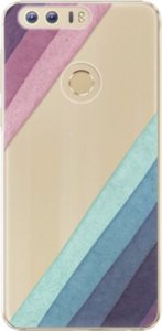 Plastové pouzdro iSaprio - Glitter Stripes 01 - Huawei Honor 8