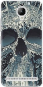 Plastové pouzdro iSaprio - Abstract Skull - Lenovo C2