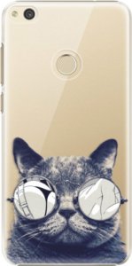Plastové pouzdro iSaprio - Crazy Cat 01 - Huawei P8 Lite 2017