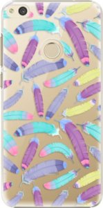 Plastové pouzdro iSaprio - Feather Pattern 01 - Huawei P8 Lite 2017