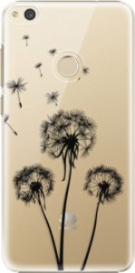 Plastové pouzdro iSaprio - Three Dandelions - black - Huawei P8 Lite 2017