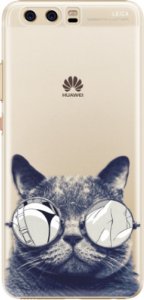 Plastové pouzdro iSaprio - Crazy Cat 01 - Huawei P10