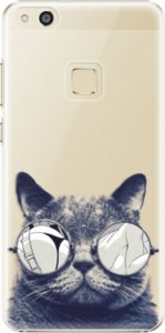 Plastové pouzdro iSaprio - Crazy Cat 01 - Huawei P10 Lite