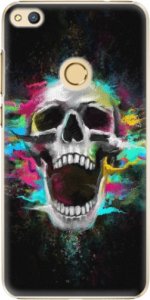 Plastové pouzdro iSaprio - Skull in Colors - Huawei Honor 8 Lite