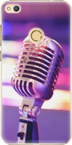 Plastové pouzdro iSaprio - Vintage Microphone - Huawei Honor 8 Lite