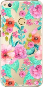 Plastové pouzdro iSaprio - Flower Pattern 01 - Huawei Honor 8 Lite